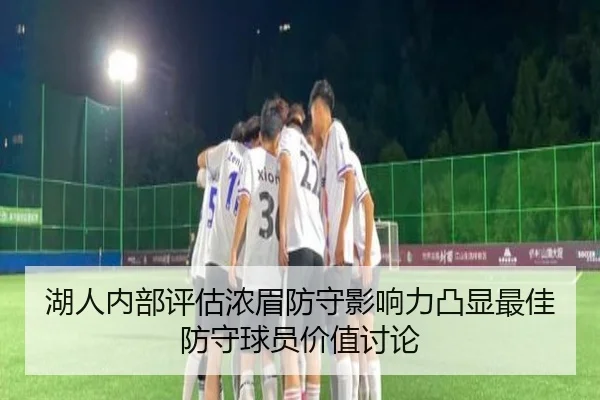 湖人内部评估浓眉防守影响力凸显最佳防守球员价值讨论